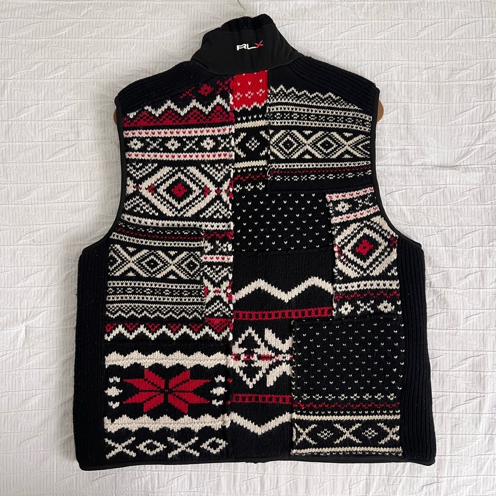 RLX Ralph Lauren patchwork sweater vest - Picture 6 of 6